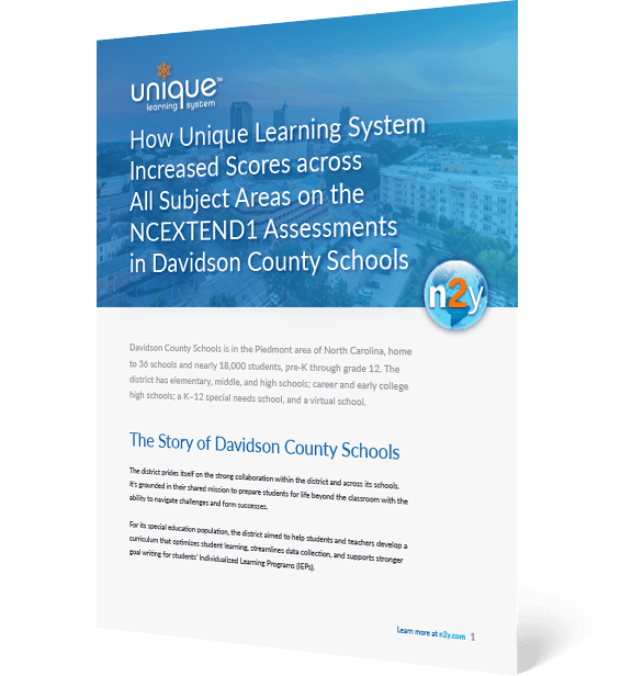 Case Study: How Unique Learning System Increased Scores in Davidson County Schools