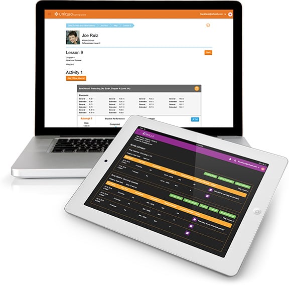 Student Daily Performance and Activity Play reports for Unique Learning System and L3 Skills
