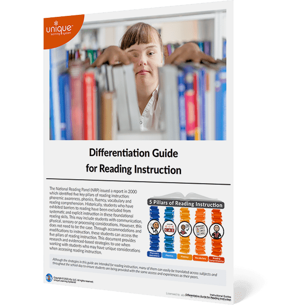Differentiation Guide for Reading Instruction