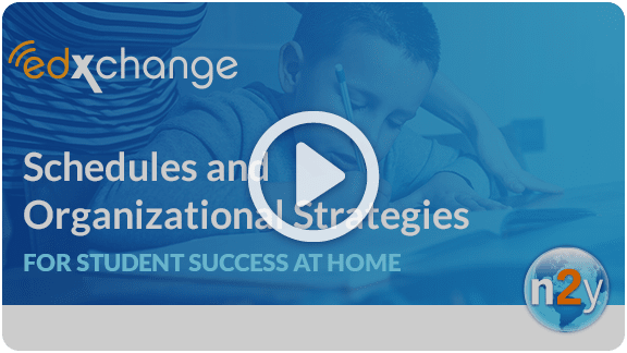 Schedules and Organizational Strategies for Student Success at Home