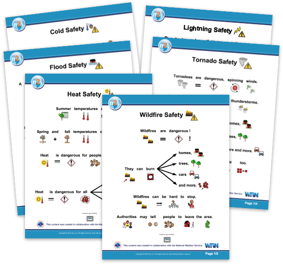 Safety resources to keep individuals with special needs safe in severe weather.