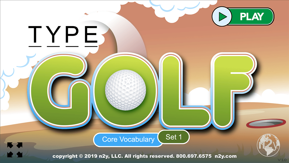 L3 Skills Type Golf Core Vocabulary Set 1