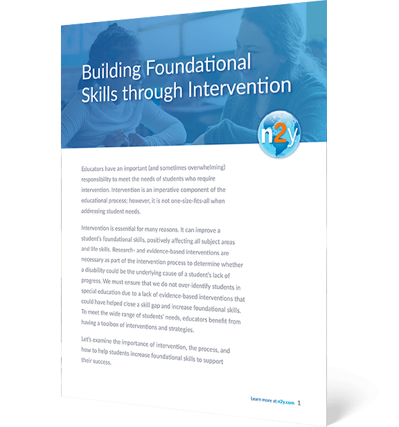 Building Foundational Skills through Intervention
