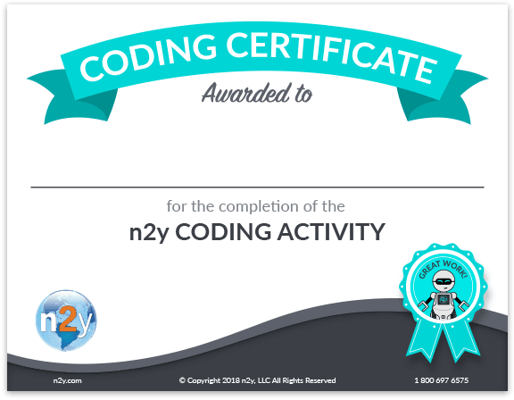 n2y Coding Certificate