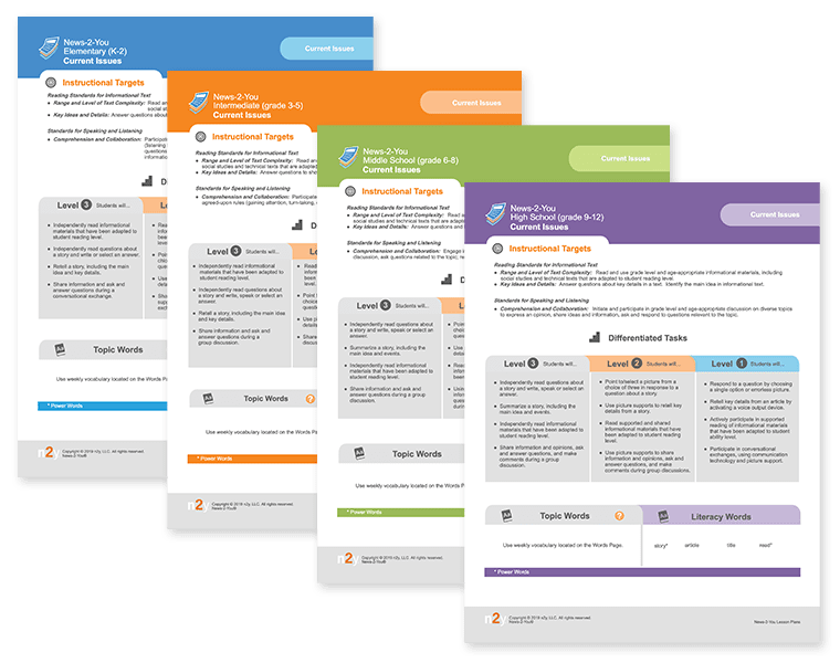 News2you Lesson Plans