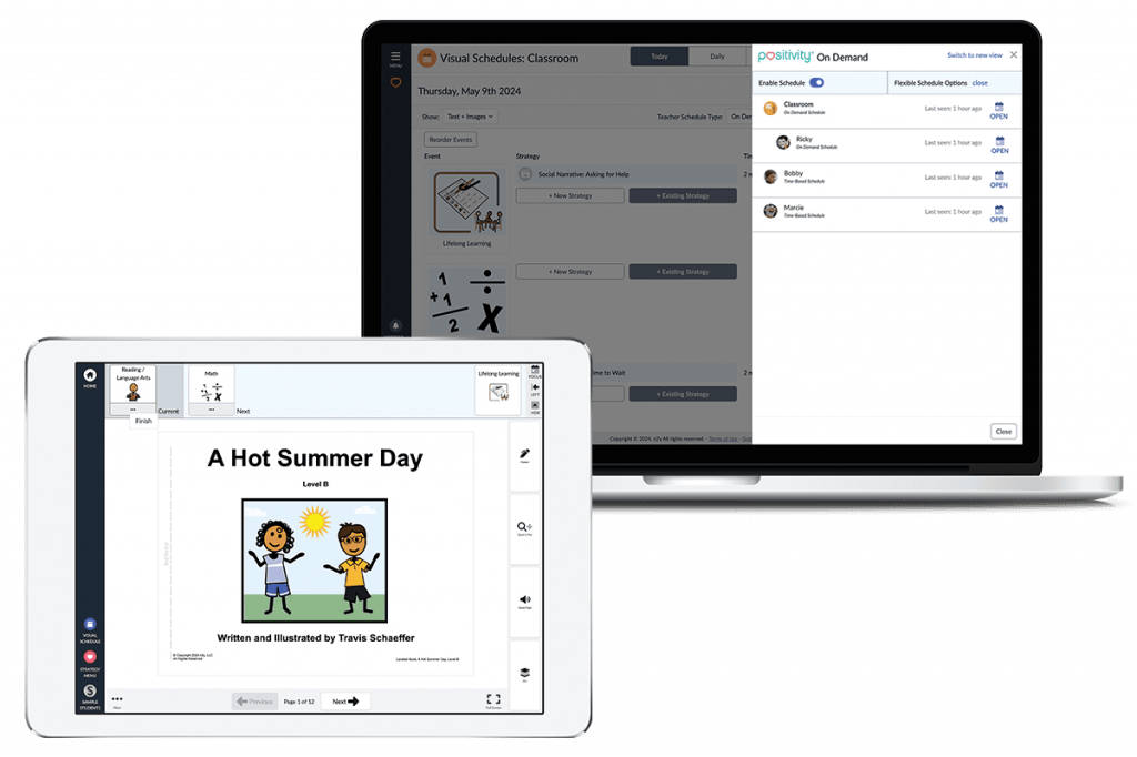 Positivity Visual Schedules Visual Schedule Builder