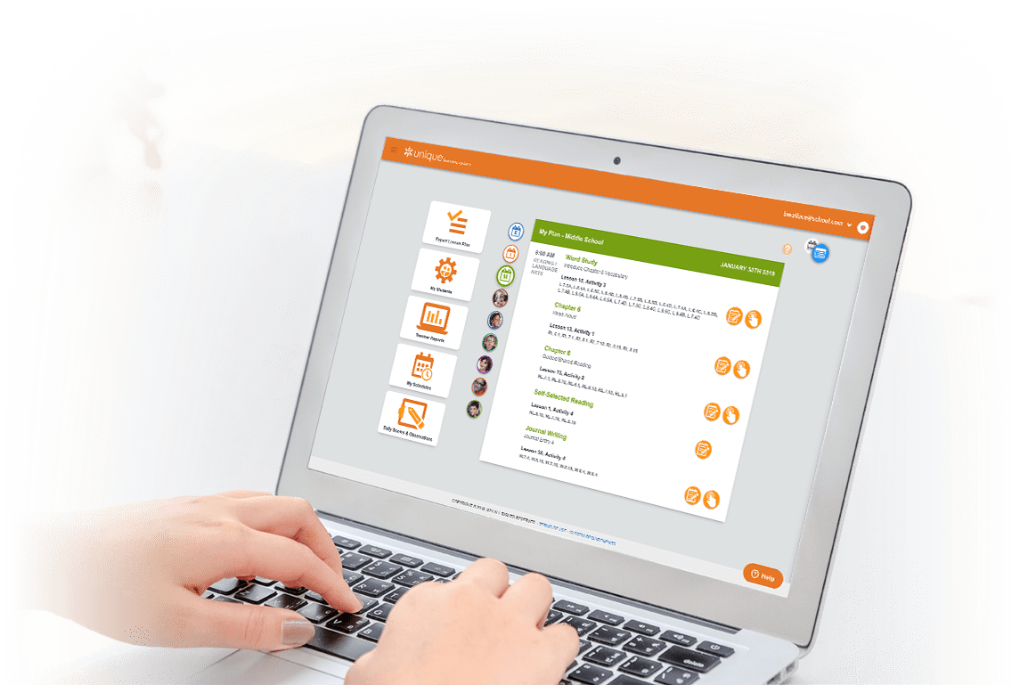 Unique Learning System Teacher Dashboard