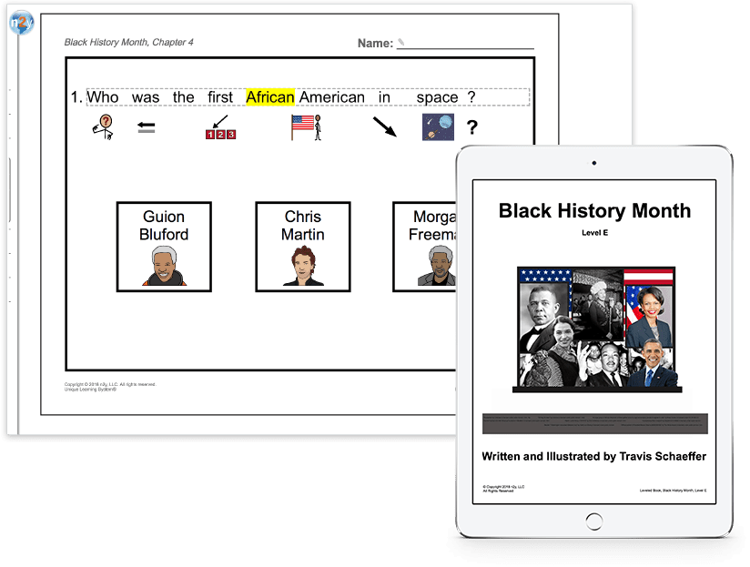 Unique Learning System Social Studies Lesson