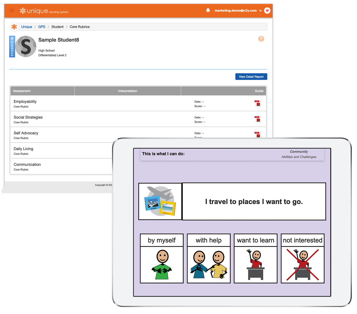 Unique Learning System Core Rubrics