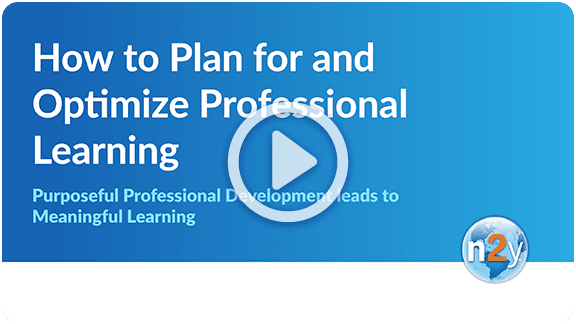 Webinar on optimizing professional learning