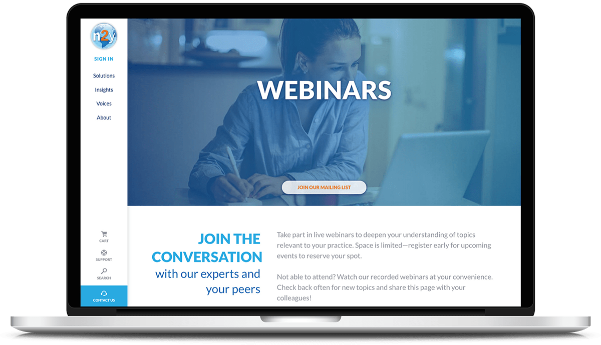 Webinars